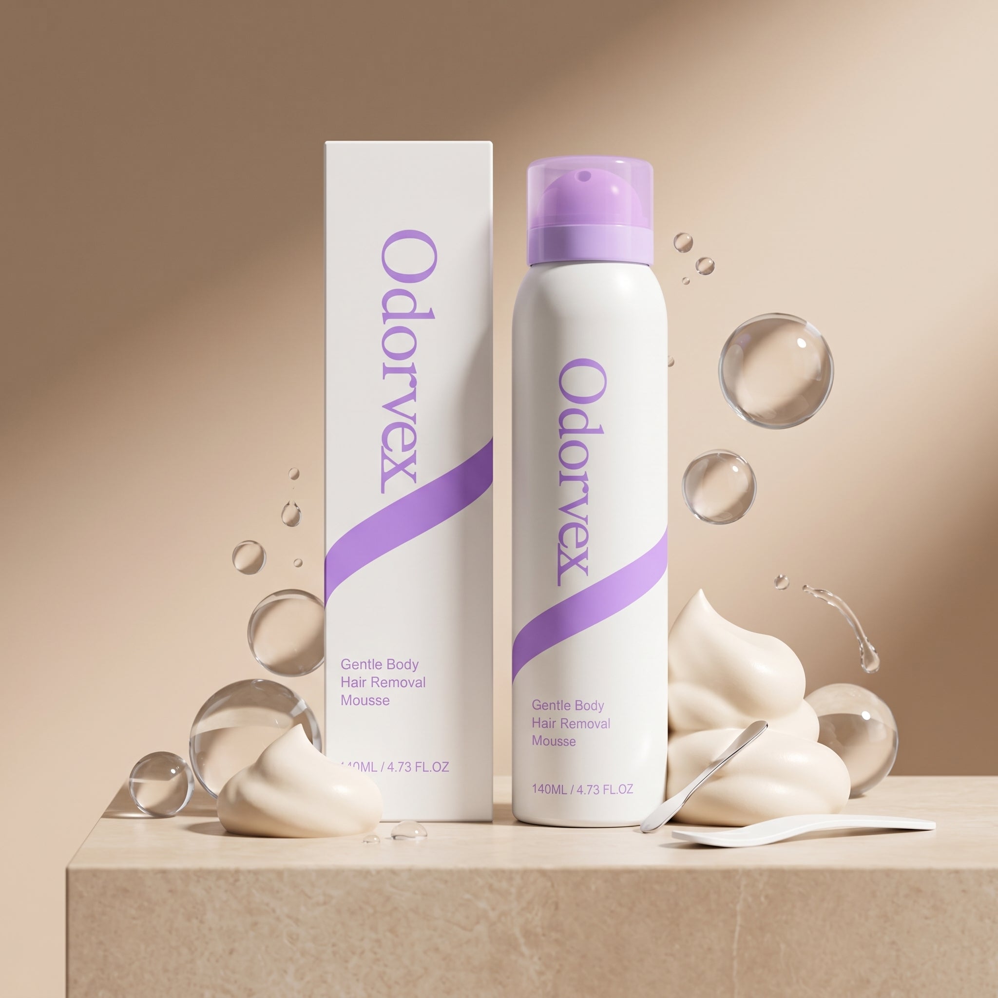 Odorvex Gentle Body Hair Removal Mousse
