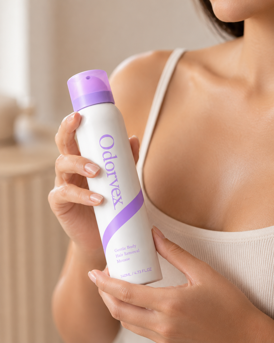 Smooth skin after Odorvex