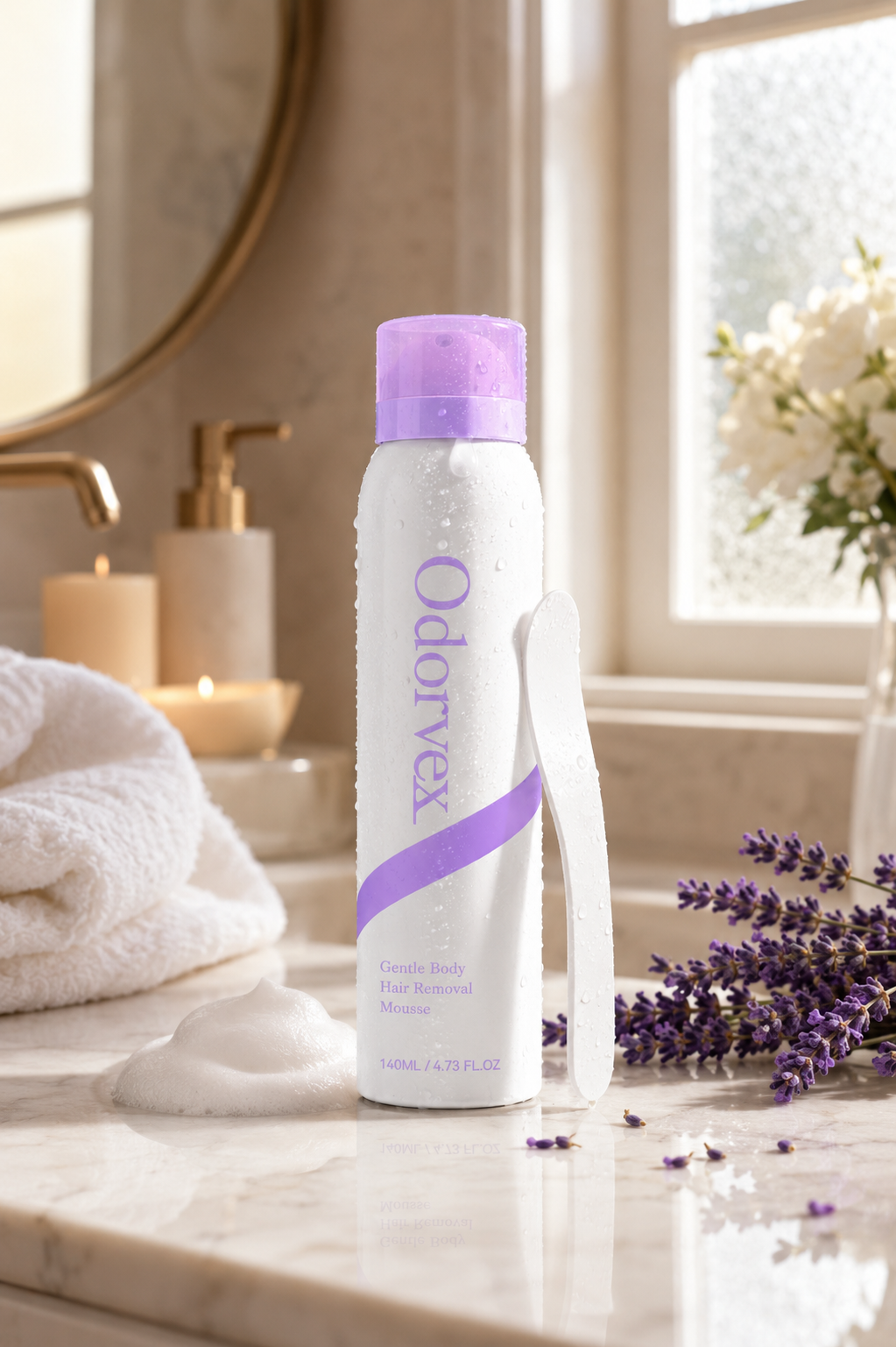 Odorvex Gentle Body Hair Removal Mousse