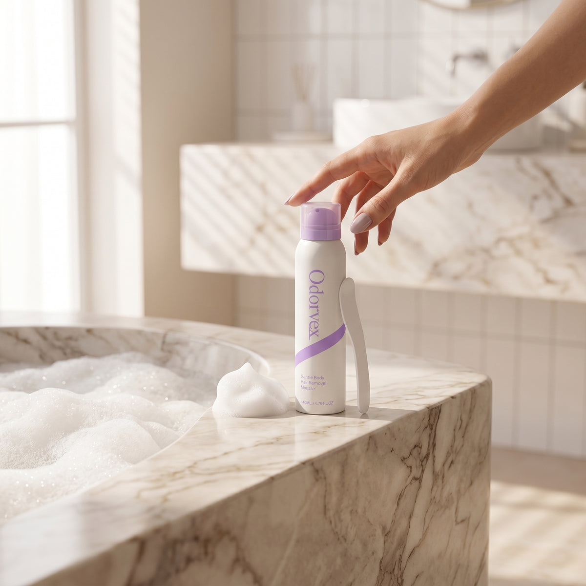 Odorvex lifestyle — morning ritual